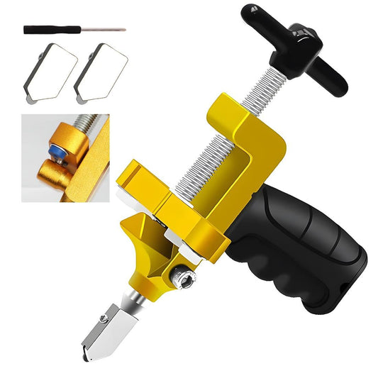 2 in 1 Glass Cutting Tool Kit Breaking Pliers and Glass Cutter Tungsten Hand Portable Glass knife for V1192-AZ-W-3418