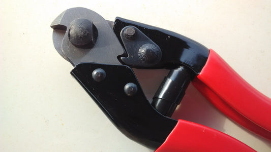 8 Inch Wire Rope Cutter, Stainless Steel Cable Cutter, Heavy Duty Wire Cutters Cutting Up to Wire Seals, V1192-AZ-W-3439