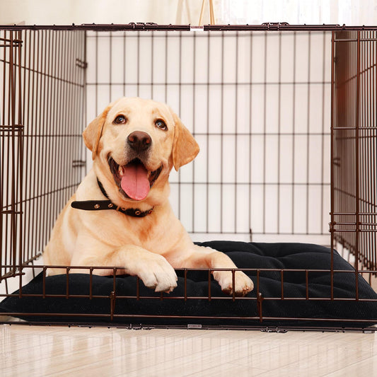 Chew Proof Indestructible Dog Beds for Aggressive Chewers,Durable Dog Crate Pad,Washable Tough Pet Mats for V1192-AZ-W-3464