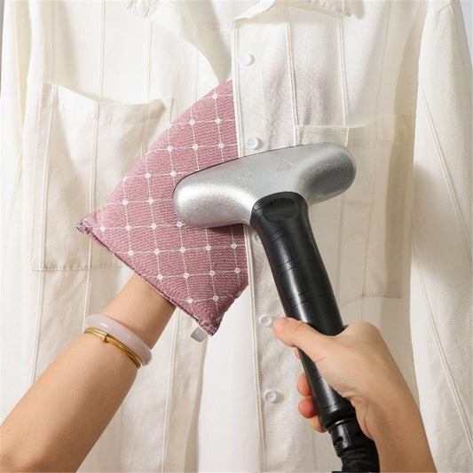 2 pack Garment Steamer Ironing Gloves Anti Steam Glove Heat Resistant Garment Steamer Mitt, Garment Steam V1192-AZ-W-3504
