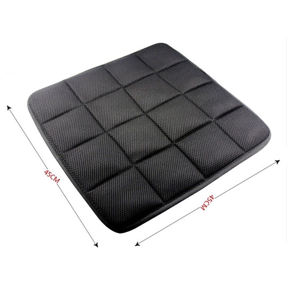 Four season universal breathable mesh bamboo charcoal seat cushion for office vehicles (1pcs black) V1192-AZ-W-3561