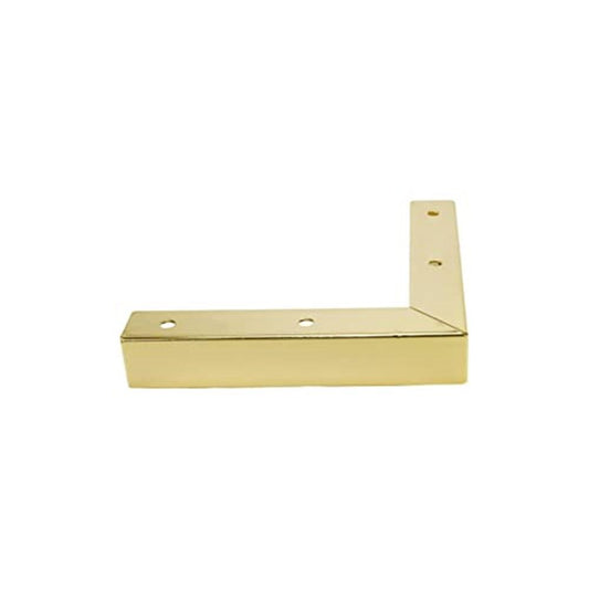 4pcs Dresser Legs Metal Furniture Legs 1 inch / 25 mm Height for Cabinet Sofa Table Replacement Parts, with V1192-AZ-W-3593