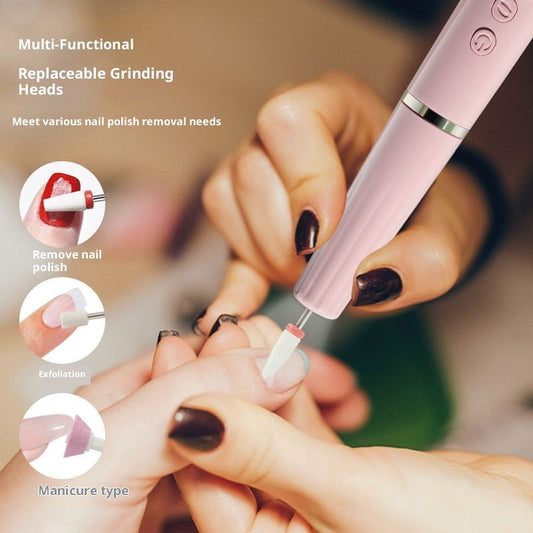 Electric Nail Filer, Professional Nail Drill Kit, Portable File for Acrylic Nails,Cordless Nail File Electric V1192-AZ-W-3652
