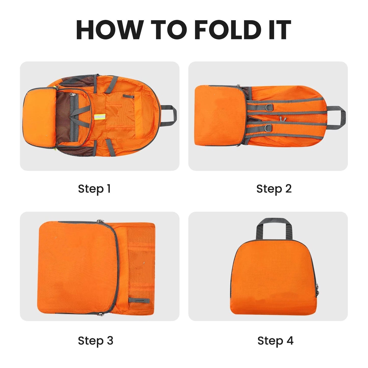 35L Ultralight Lightweight Packable Foldable Travel Camping Hiking Outdoor Sports Backpack Daypack(orang) V1192-AZ-W-3723