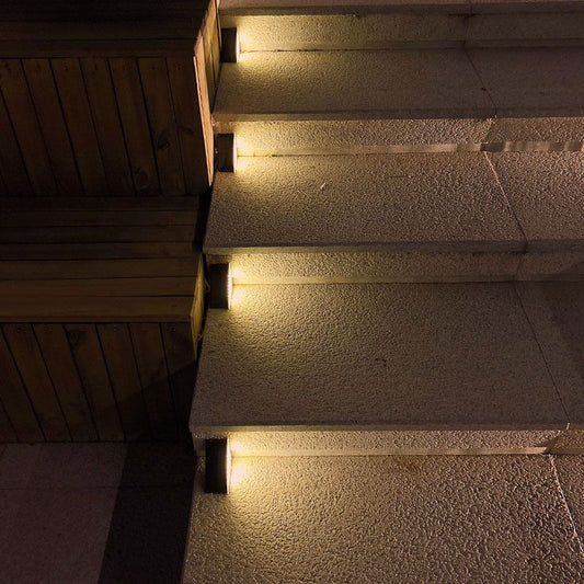 LED Solar Step Lights Waterproof Outdoor Stair Lights, Solar Deck Lights Outdoor Decor Solar Decoration V1192-AZ-W-3797