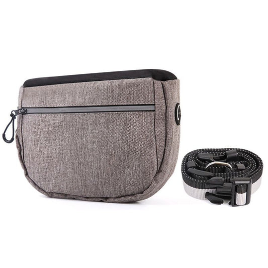Dog Treat Pouch Bag for Training - Removable Liners, Large Opening Capacity Treat Bag Obedience Cards, Waist V1192-AZ-W-3848