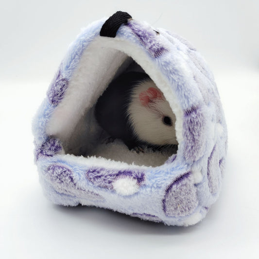 Hamster Love Pattern Hammock Chinchillas Warmth Supplies Small Pets Cotton Nest Rat Nest Mat for Squirrel V1192-AZ-W-3935