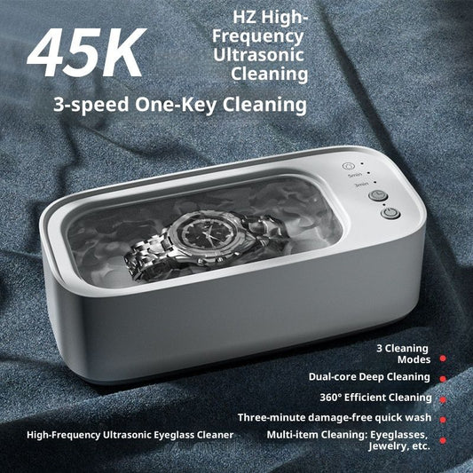 Ultrasonic Jewelry Cleaner, Jewelry Cleaner Machine 4KHz, Professional Sonic Cleaner with One-Touch V1192-AZ-W-3966