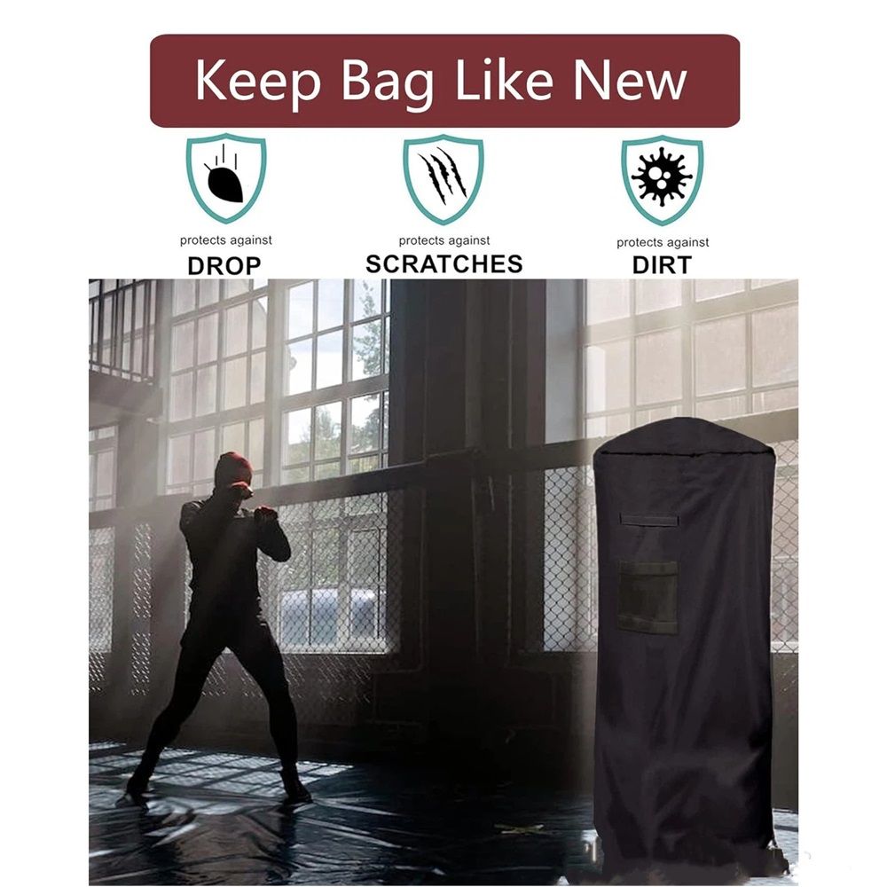 Freestanding Punching Bag Protective Cover, Adjustable Thickened Heavy Duty, Waterproof for Outdoor V1192-AZ-W-9068