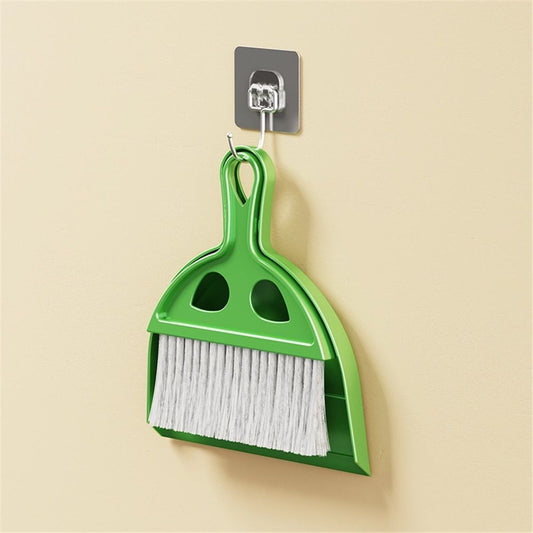 2 pack Mini Broom and Small Dustpan Brush - Mini Broom and Dustpans, Small Broom and Dustpan Set, Mini V1192-AZ-W-9072
