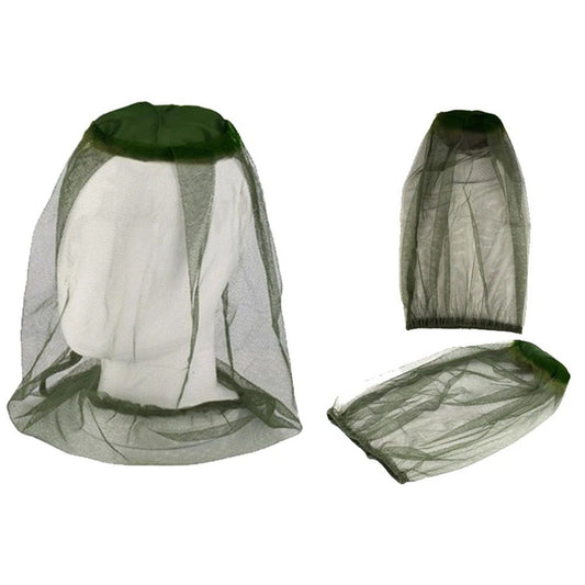 Mosquito Head Net for Insect, 6 Pack, Fly & Bug Protection | Ultra Large & Long, Extra Fine Holes for V1192-AZ-W-9106