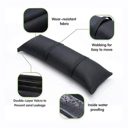Umbrella Base Weight Sandbags, Sand Bags for Weight, 2 Packs Fillable Sandbags for Umbrella Base, V1192-AZ-W-9139