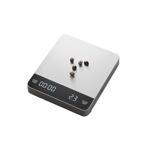 Mini Coffee Scale with Timer,Rechargeable Espresso Scale,3kg/0.1g Precision Scale for Espresso&Pour-Over V1192-AZ-W-9212