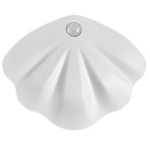 White Shell Sensor Light - Decorative LED Motion-Activated Lamp for Home & Outdoor V1192-D38