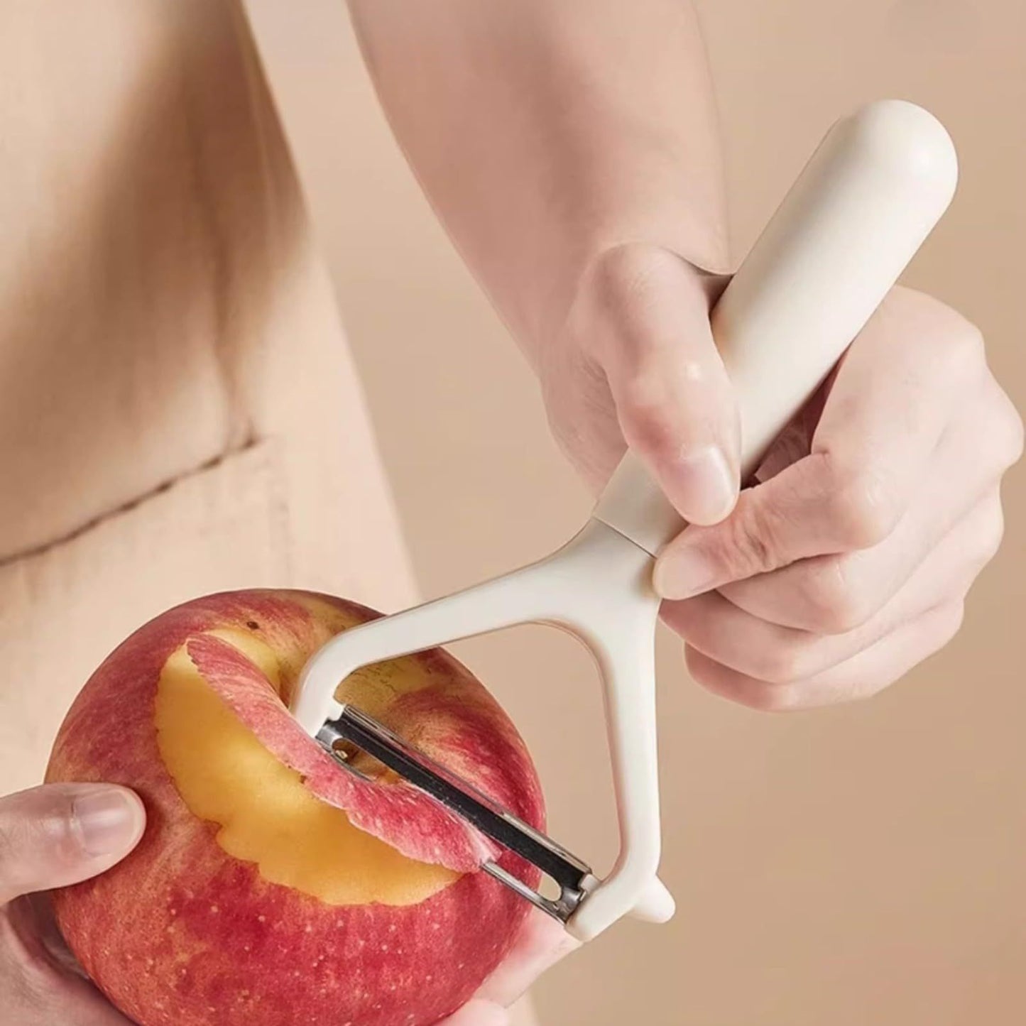 Swivel Vegetable Peeler – Kitchen Peeling Tool for Potatoes, Carrots, Apples & Cucumbers, Multi-Functional Fruit and Vegetable Peeler, 5.51"x2.76"x0.39" (Vertical Payment)