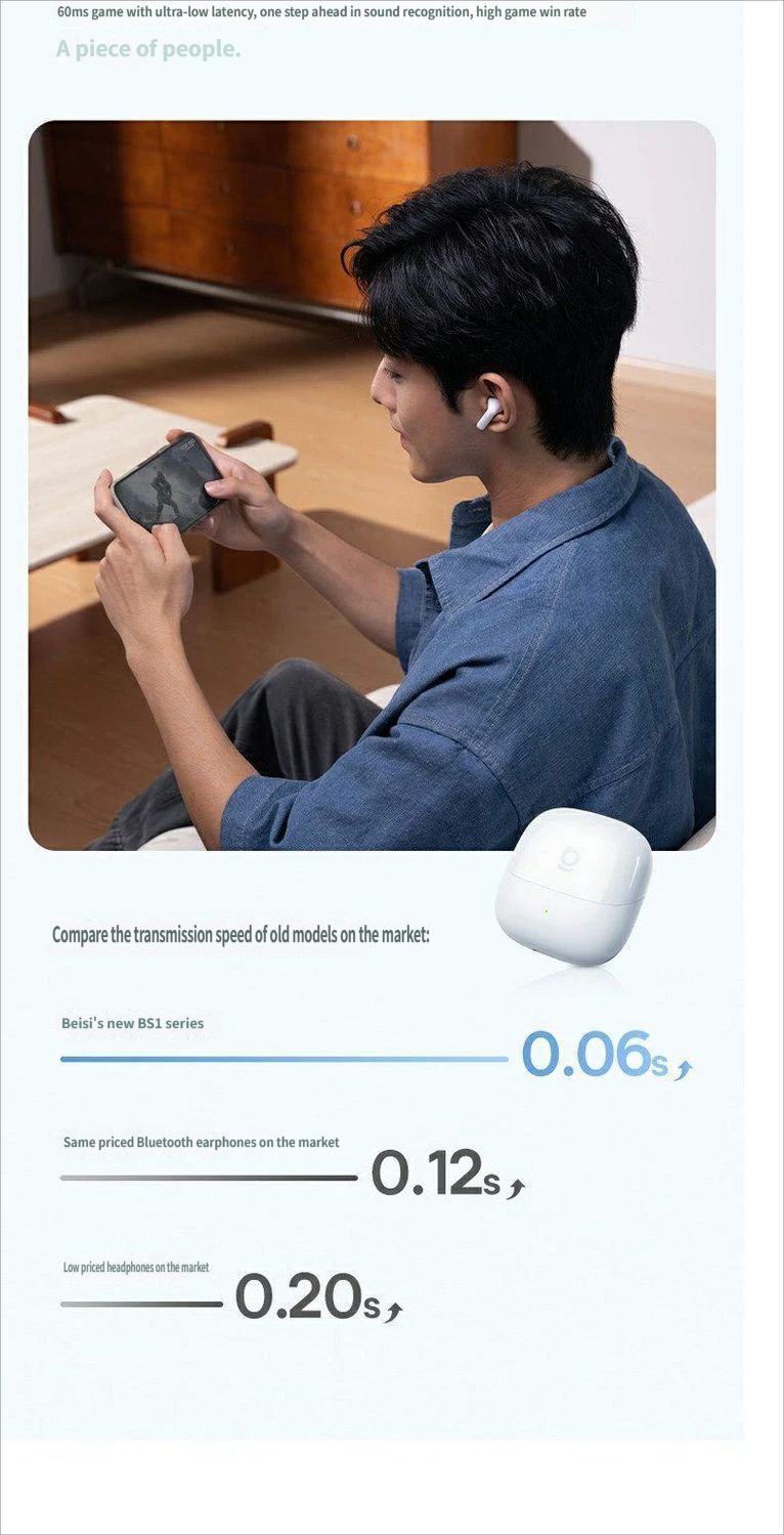 BS1 Bluetooth headset-Black V1221-BS1-BLUETOOTH-HEADSET-BLACK