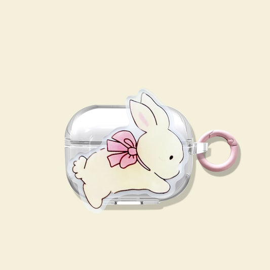 Hugging Radish Rabbit + Round Ring Apple Airpods 3 V1221-HUGGING-RADISH-RABBIT-ROUND-RING-APPLE-AIRPODS-3
