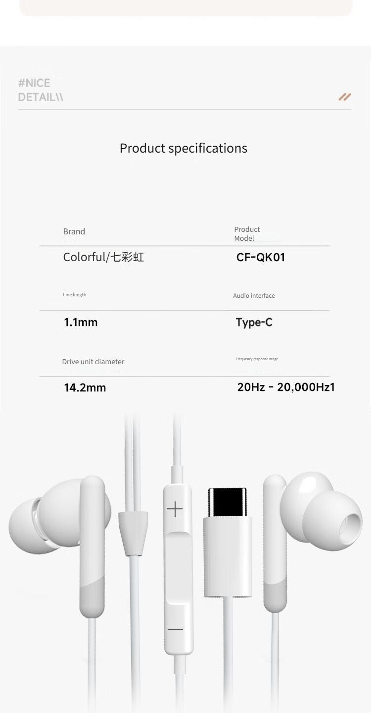 QK01 Wired karaoke headphones-White V1221-QK01-WIRED-KARAOKE-HEADPHONES-WHITE