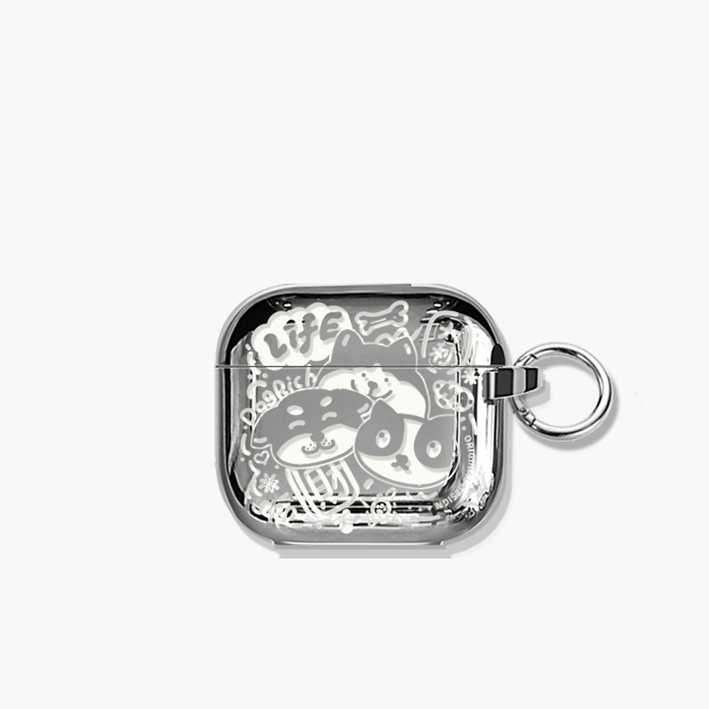 Three Dogs Graffiti-AirPods V1221-THREE-DOGS-GRAFFITI-AIRPODS