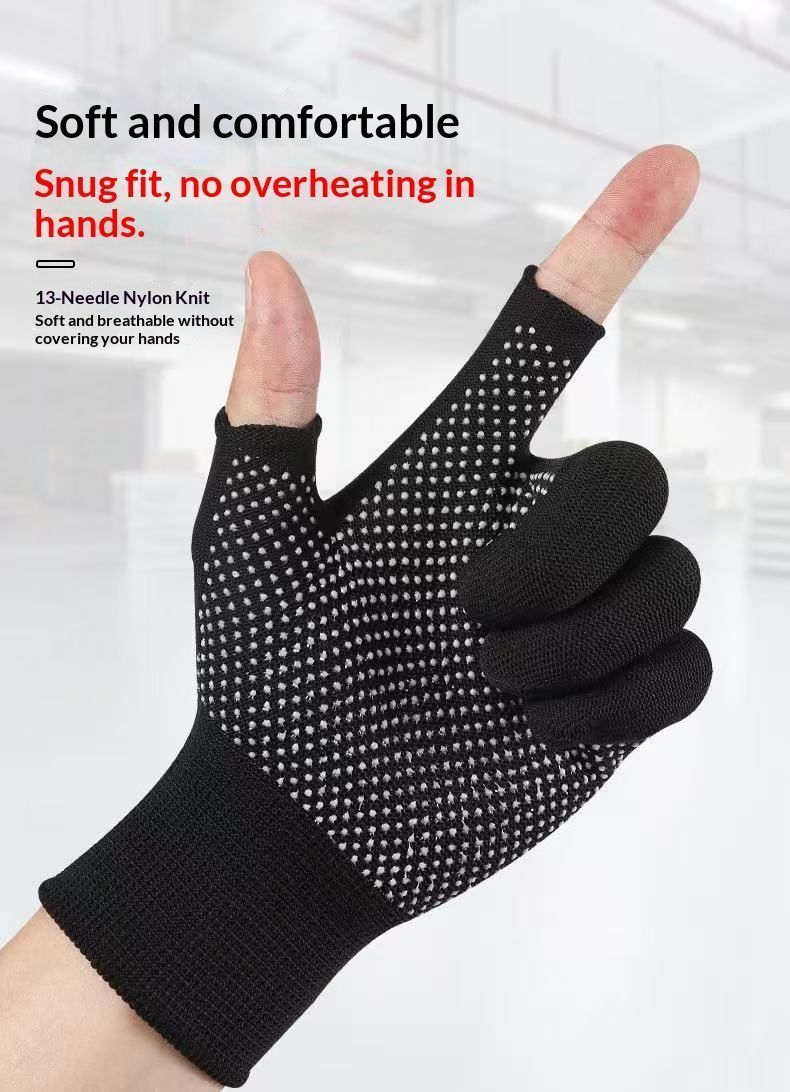 10-Pairs Nylon Work Gloves-03 V1221-XM-GZST-03