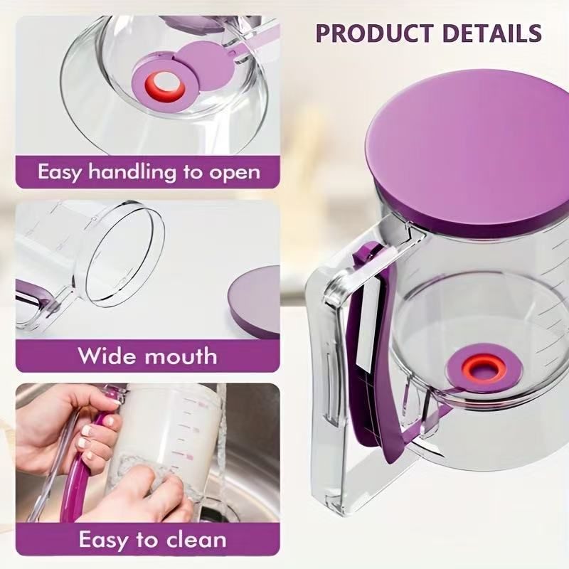 Purple Cake Batter Dispenser V1221-XM-MHFPQ-01