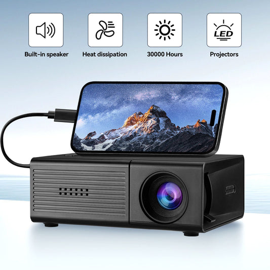 M3S Mini Projector Black AU V1221-XM-MNTYY-02