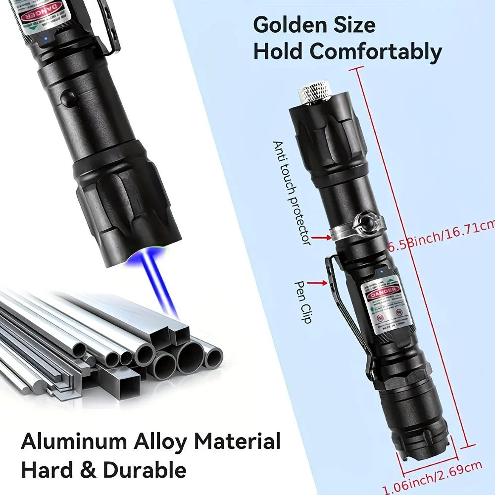 1 piece Red High-Power Red Laser Pointer, Laser Pointer for Indoor Meetings, Tactical Laser Flashlight for V1232-JGB001