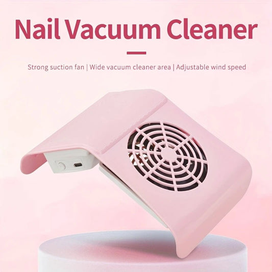Nail Dust Collector: USB-Powered, Strong Suction, One-Touch Operation, Say Goodbye to Dust Troubles.GREEN V1232-MJXCJ003