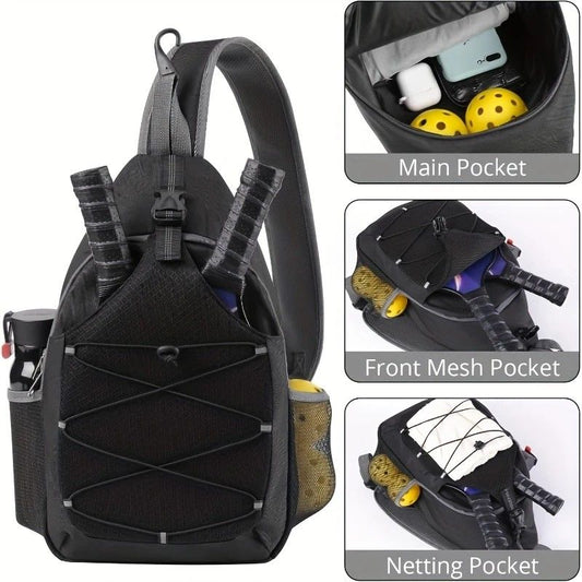 Features a dedicated paddle sleeve and a spacious main storage compartment for clothes, shoes, or gear.BLACK V1232-PKGB001