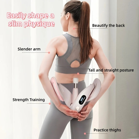 Smart Counting Buttocks and Leg Trainer. Adjustable resistance for precise activation of glute and inner V1232-TBXLQ003