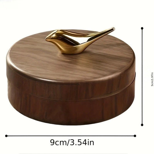 1 Light-Luxury Fashion Desktop Ashtray | Creative High-End Living Room Home Decor, Personalized Car Ashtray V1232-XNXHG002