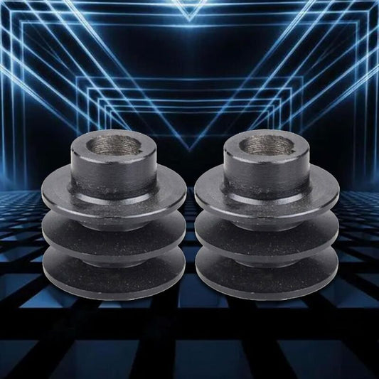 2 Pcs Poulies a Belt and Alesage 54 and of Diameter Poulie a Double Rainure Compatible with Motor 168F 170F Poulie Motor of Spar, 19 mm, 20 mm, 56 mm