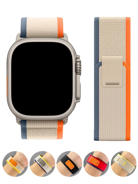 Trail strap for Apple Watch Ultra 2 band 49mm 44mm 45mm 40mm 41mm 38mm 42mm 45 44mm bracelet iWatch series 8 V1237-ZY-203-0119