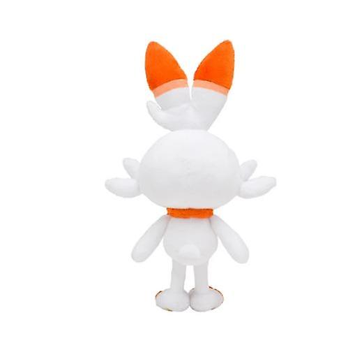 35cm Scorbunny Rabbit Plush Cute Sword Shield Anime Game Elf Doll V1237-ZY-203-0193