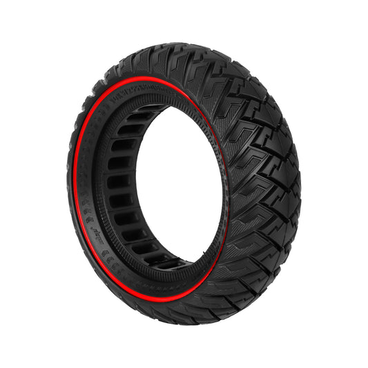 10-inch 10*3 off-road solid tire 255x80 non-slip explosion-proof tire 80/65-6 airless honeycomb tire Black V1237-ZY-203-0534