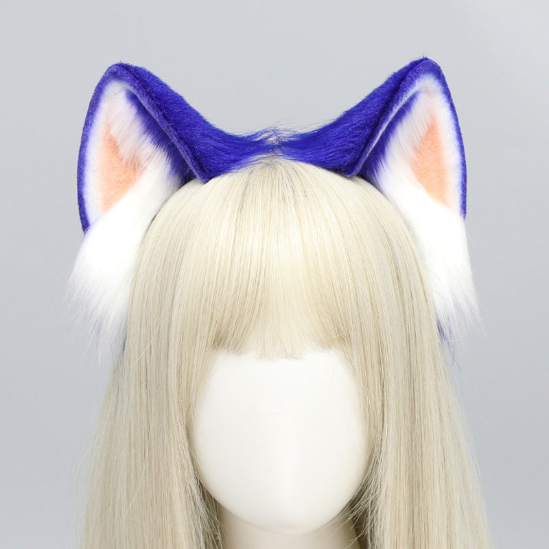 Comic show stage performance cosplay props blue Sonic the Hedgehog ears headband V1237-ZY-203-0583