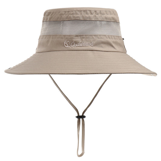 Fishing Hat UPF 50+ Wide Brim Sun Hat for Men and Women, Mens Bucket Hat with UV Protection for Hiking Beach V1237-ZY-203-0867