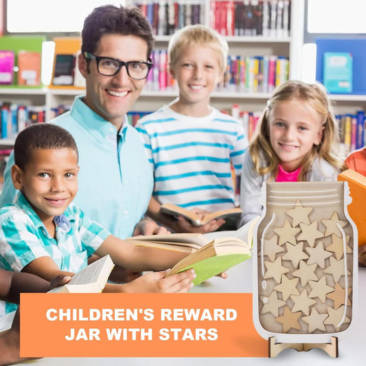 Reward Jars for Kids - Star and Dinosaur Board | Positive Behavior Management and Reward System for the V1237-ZY-203-1202