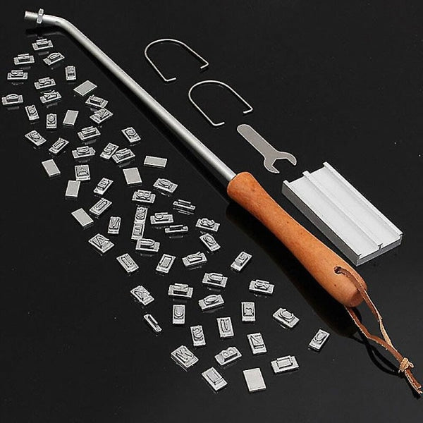 Printed Barbecue Wooden Handle Stamp Barbecue Meat DIY Steak V1237-ZY-203-1638