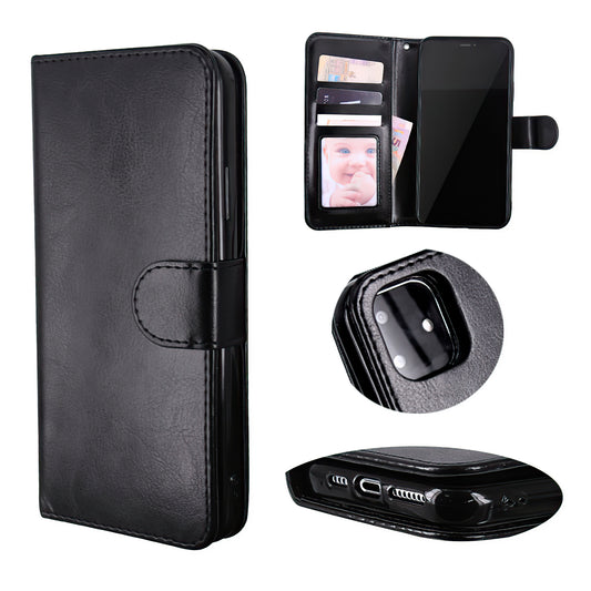iPhone 12 - Leather Case / Protection Pink V1237-ZY-203-1934