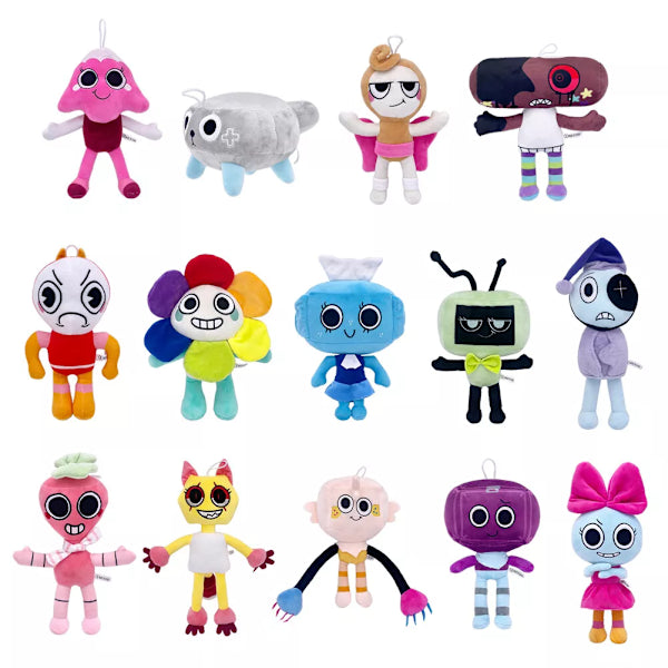 Pebble Plush Toy Dandys World, Soft Stuffed Animal Gift for Children, A1 Size V1237-ZY-203-2670