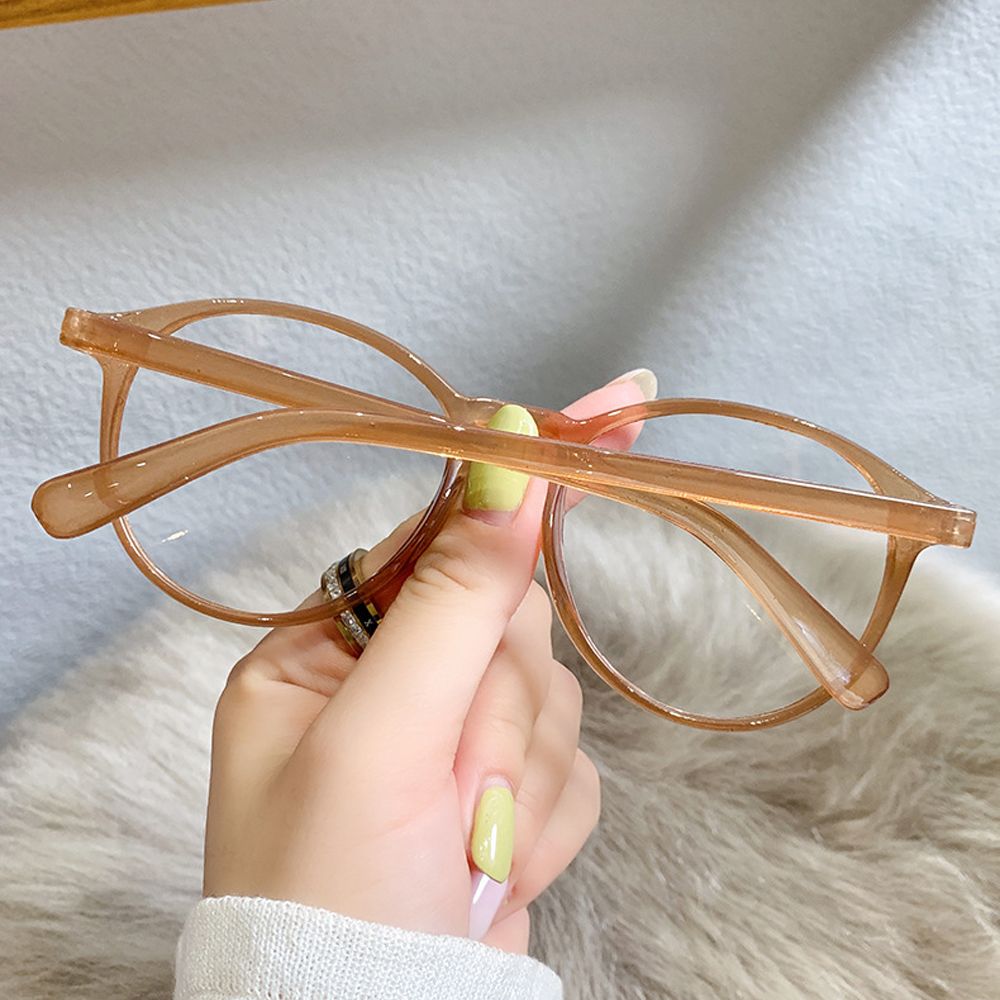 Brown Black Leopard Print Anti Blue Light Glasses Women Men Computer Glasses leopard print V1237-ZY-203-2821