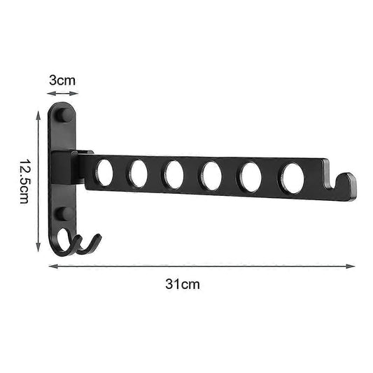 Foldable Clothes Hook, Wall Mounted Clothes Rack, Wall Hook, Foldable Hook for Balcony, Bathroom, Laundry V1237-ZY-203-2883
