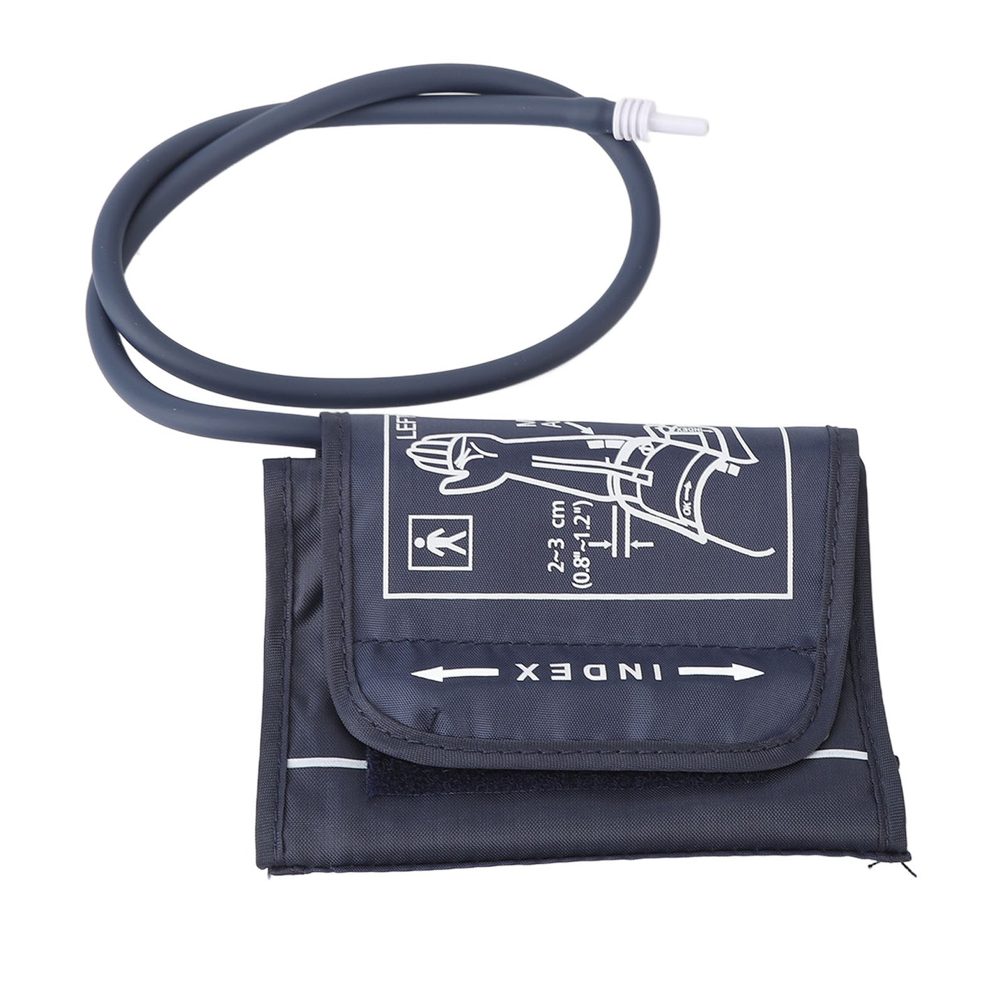 Blood Pressure Cuff Arm Replacement Cuff Attachment with Connector for Children 17cm-22cm Adjustable 0.6 V1237-ZY-203-3413