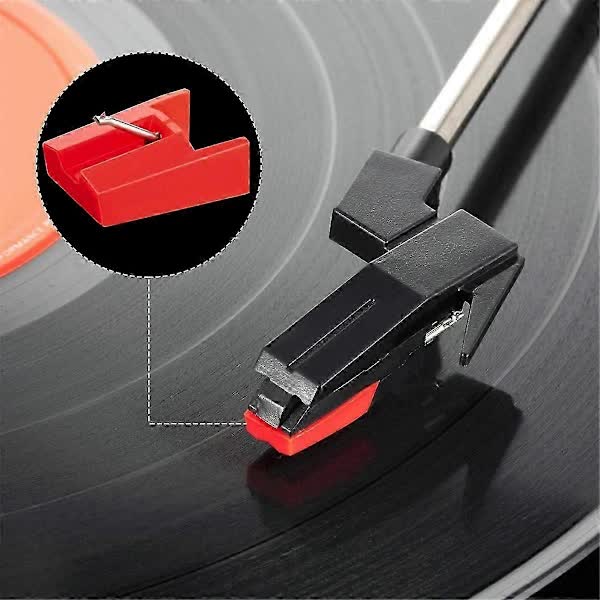 2-pack Turntable Needle Turntable Stylus Replacement for ION ICT04RS - IONTTUSB10, ITTCD10, LPDock, LP2CD, V1237-ZY-203-3462