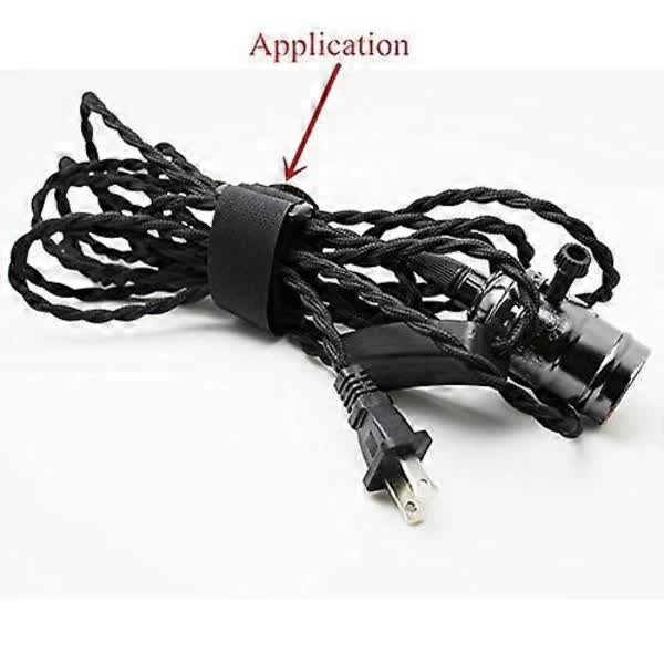 /NN/ 16-pack High Quality Nylon Cable Ties with Velcro, 30 cm x 2.5 cm, Black V1237-ZY-203-3564