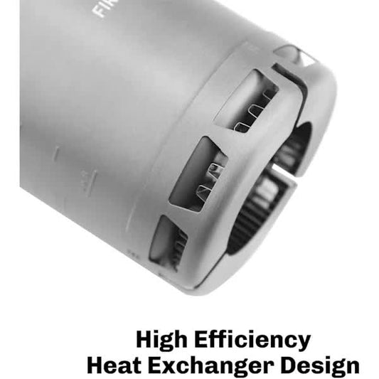 600ml G3 Ultralight Camping Stove, Lightweight Outdoor High Efficiency Foldable Heat Exchanger Stove, V1237-ZY-203-3947