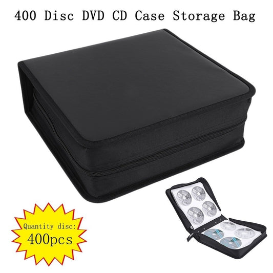 400pcs PU Leather CD Case, DVD Storage Bag, High Quality V1237-ZY-203-4059