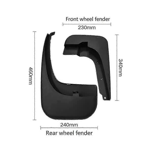 Mudguards for VITO V-CLASS W447 2016-2021, mudguards, fenders, exterior accessories V1237-ZY-203-4398