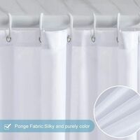 pc mildew resistant shower curtain washable waterproof fabric large polyester shower curtains for bathtub or V1237-ZY-203-4492